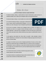 Nota de Clase 24 Contrato de Trabajo A Destajo o Labor Contratatada PDF