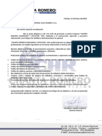 Carta de Presentacion