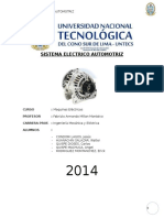 Informe Sist Electrico Autos