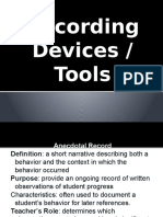 Tools To Assess Curriculum