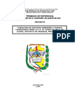 Terminos de Referencia - Alquiler de Camion Volquete