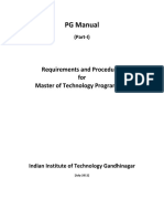 MTech Manual IITGn