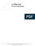 Geogebra Manual