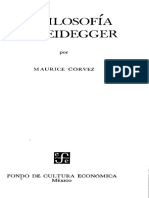 Corvez, Maurice - La Filosofia de Heidegger PDF