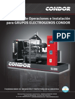 Manual Grupos Electrógenos Condor