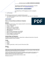 780 Adult Cardio Resp Assess DST