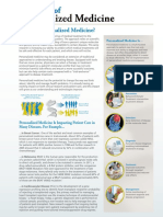 Personalized Medicine Is Impacting Patient Care in Many Diseases. For Example..