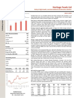 Heritage Foods LTD: Dairy Sector Outlook - Positive