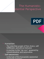 The Humanistic-Existential Perspective