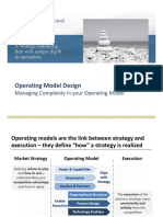 WP&C Operating Model