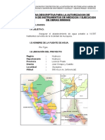 Memoria Descriptiva Descolmatación