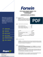 FORWIN - Fícha Técnica