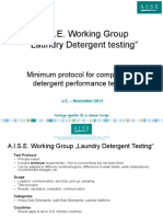 AISE Laundry Detergent Testing