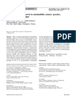 2010 - SustainSCI - LANG D - Transdisciplinary Research in Sustainability Science