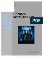 Apostila de Finanças Internacionais - 2012 PDF