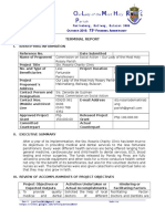 Terminal Report Pondo NG Pinoy