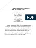 Burdukova Et Al. 2006. Effect of CMC and PH On The Rheology of Suspensions of Isotropic and Anisotropic Minerals