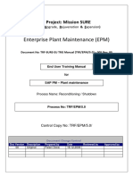 Reconditioning Shutdown PDF