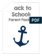 b2s Parent Packet