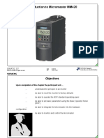 PRO1 10E IntroductionMicromaster