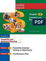 Feasibility and Business Plan