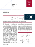 A Short Total Synthesis of - Aspidospermidine: Lisa A. Sharp and Samir Z. Zard