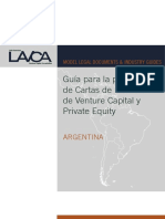 Cartas de Intencion de Venture Capital y Private Equity