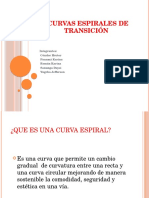 Curvas Espirales de Transición