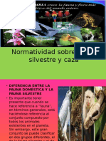 Normatividad Sobre Fauna Silvestre y Caza