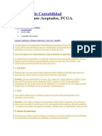 Principios de Contabilidad Generalmente Aceptados