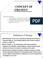 Strategic Concepts