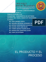 El Producto y EL Proceso