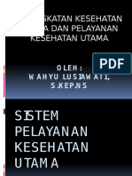 Pelayanan Kesehatan Utama