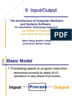 Chapter 9: Input/Output: The Architecture of Computer Hardware and Systems Software