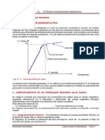 Potencia en Generadores Sincronos