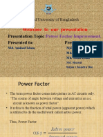 Presentation On Power Factor Improvement