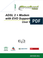 AN1020-25U User Manual PDF