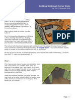 Building Split-Level Corner Stairs