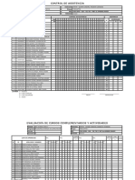 Control de Asistencia