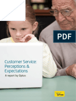 Customer Expectations Report