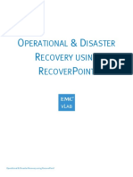 Disaster Recovery Using RecoverPoint