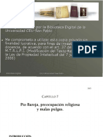 La Cuestión Religiosa en Pío Baroja