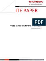 Video Cloud Computing White Paper