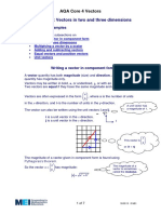 Vectors in Two & Three Dimensions