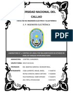 Lab.1 Control No Lineal Por Realimentación de Estados de Nivel de Tanques Interconectados