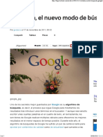 Verbatim, El Nuevo Modo de Búsqueda de Google