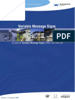 A Guide To Variable Message Signs (VMS) and Their Use