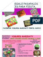 Guia Pasapalos Dulces Regalo Yogures Marinaty 10 Julio..