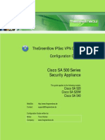 Cisco SA 500 VPN Security Appliance & GreenBow IPSec VPN Client Software Configuration (English)