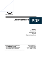 Lathe Operators Manual 96-8900 Rev A English January 2014